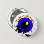 Halloween Eyeball Ronde Button 5,7 Cm (Voorkant /achterkant)