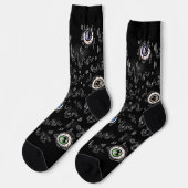 Halloween Eyeball Sokken – Spooky Drip Crew Sokken (Links)