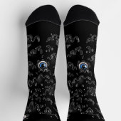 Halloween Eyeball Sokken – Spooky Drip Crew Sokken (Top)