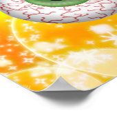 Halloween Eyeball - SRF Poster (Hoek)