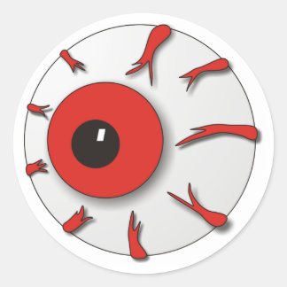 Halloween EyeBall Sticker
