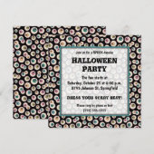 Halloween Eyeballs Party Kaart (Voorkant / Achterkant)