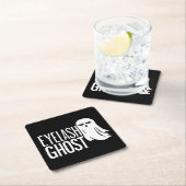 Halloween Eyelash Ghost Kartonnen Onderzetters (Insitu)