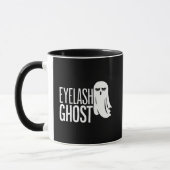 Halloween Eyelash Ghost Mok (Links)
