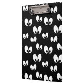 Halloween Eyes Patroonplaat Klembord (Links)