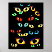 Halloween Eyes Poster (Voorkant)