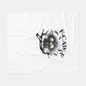 Halloween F-Caw-F Bird Cool Unique Fleece Deken (Voorkant (Horizontaal))