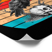 Halloween F Caw F Black Bird F-caw-f Crow Women Me Poster (Hoek)