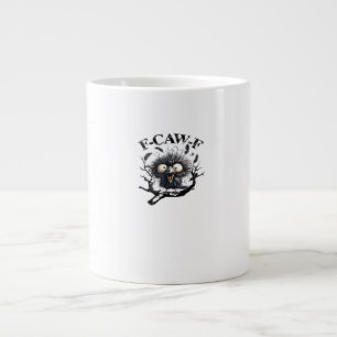 Halloween F-Caw-F Vogel Cool Uniek Grote Koffiekop