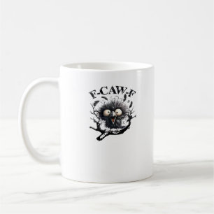 Halloween F-Caw-F Vogel Cool Uniek Koffiemok