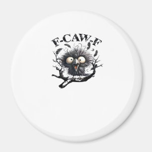 Halloween F-Caw-F Vogel Cool Uniek Magneet