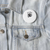 Halloween F-Caw-F Vogel Cool Uniek Ronde Button 5,7 Cm (In situ)
