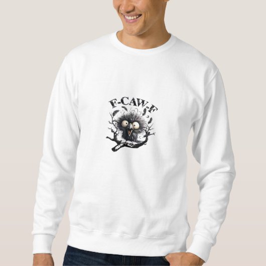 Halloween F-Caw-F Vogel Cool Uniek Trui (Voorkant)