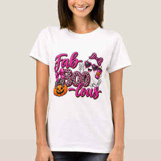 Halloween Fab-BOO-Lous met Pompoen T-shirt