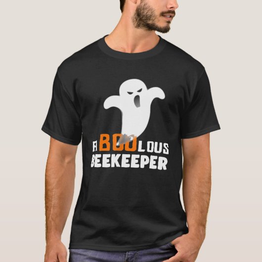 Halloween Faboolous Beekeeper Ghost Costume Funny T-shirt (Voorkant)