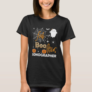 Halloween Faboolous Sonographer Ultrasound Tech Ca T-shirt