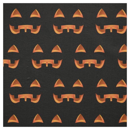 Halloween Fabric Jack-o-Lantern Fabrics aanpassen Stof (Swatch)