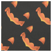 Halloween Fabric Jack-o-Lantern Fabrics aanpassen Stof (Close Up)