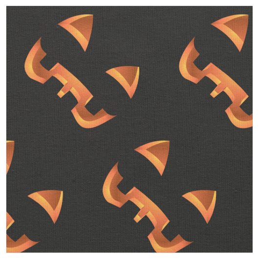 Halloween Fabric Jack-o-Lantern Fabrics aanpassen Stof (Close Up)