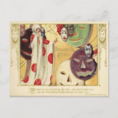  Halloween Faces Briefkaart (Voorkant)