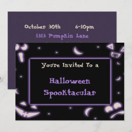 Halloween Faces Kaart