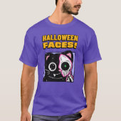 Halloween Faces T-shirt (Voorkant)