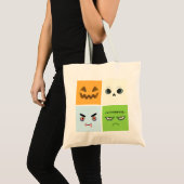 Halloween Faces Tote Bag (Voorkant (product))