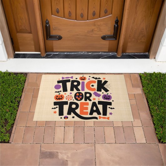 Halloween - Facomatische feesten Deurmat (Buiten)