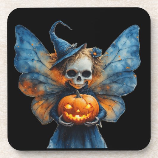 Halloween Fairy Bier Onderzetter (Voorkant)