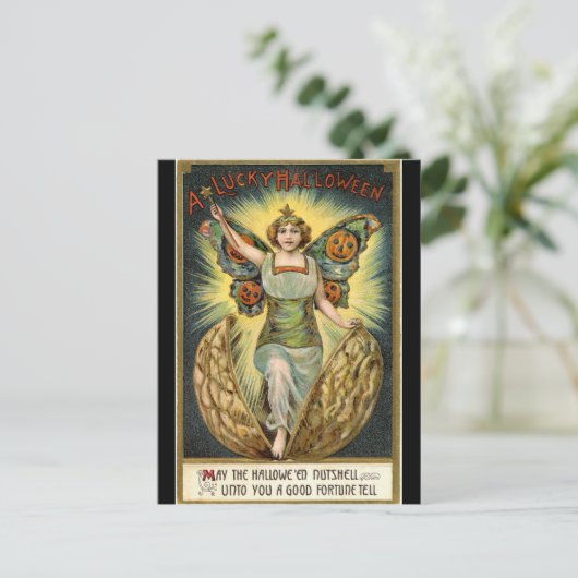 Halloween Fairy  Briefkaart (Staand voorkant)