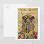 Halloween Fairy Briefkaart (Voorkant / Achterkant)