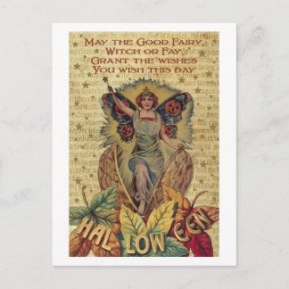 Halloween Fairy Briefkaart
