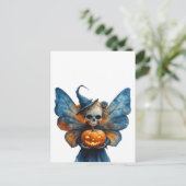 Halloween Fairy Briefkaart (Staand voorkant)