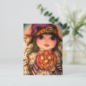 Halloween Fairy Fun Briefkaart (Staand voorkant)