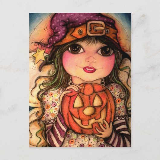 Halloween Fairy Fun Briefkaart (Voorkant)