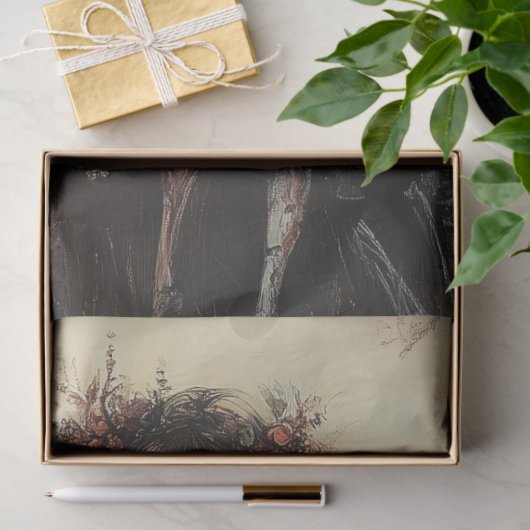  Halloween Fairy met pompoen en skelet Tissuepapier (Geschenk)