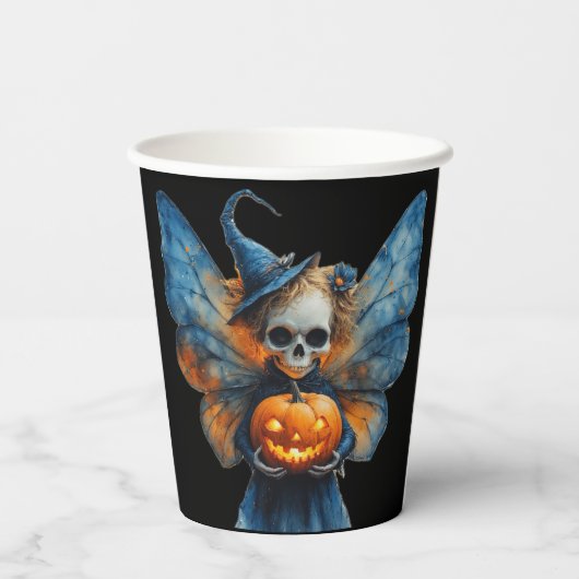 Halloween Fairy Papieren Bekers (Achterkant)
