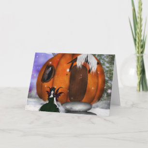 Halloween Fairy Wenskaart Kaart