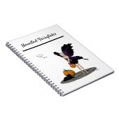 Halloween Fairy with Pumpkin Spiral Notitieboek (Rechterzijde)