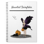 Halloween Fairy with Pumpkin Spiral Notitieboek (Voorkant)