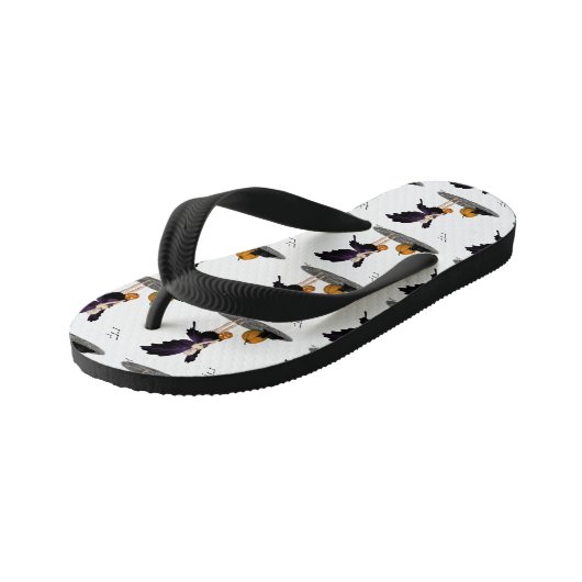 Halloween Fairy with Pumpkin Teenslippers (Schuin)