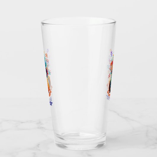 Halloween /Fall glass tumbler  (Rechts)