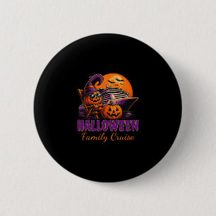 Halloween familie cruise bijpassende gezinscruise  ronde button 5,7 cm