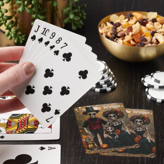 Halloween Familieviering Pokerkaarten (Insitu)