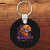 Halloween Family Cruise Matching Family Cruising S Sleutelhanger (Voorkant)