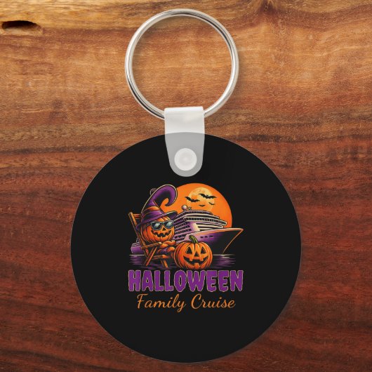 Halloween Family Cruise Matching Family Cruising S Sleutelhanger (Voorkant)