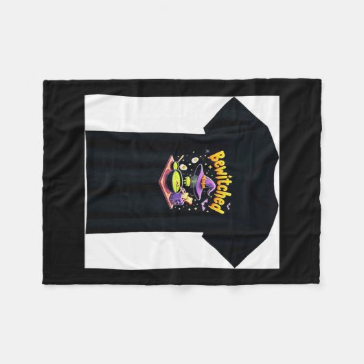 Halloween Family Home Bewitched Breakfast Maker  Fleece Deken (Voorkant (Horizontaal))