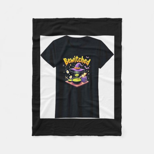 Halloween Family Home Bewitched Breakfast Maker  Fleece Deken (Voorkant)