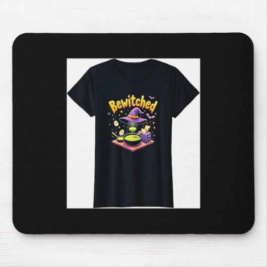 Halloween Family Home Bewitched Breakfast Maker  Muismat (Voorkant)