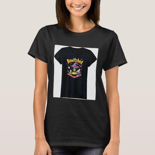 Halloween Family Home Bewitched Breakfast Maker  T-shirt (Voorkant)